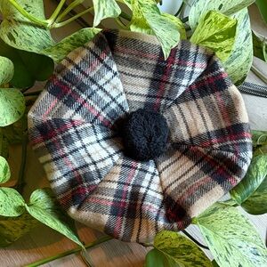 100% Wool Lochcarron Tartan Beret